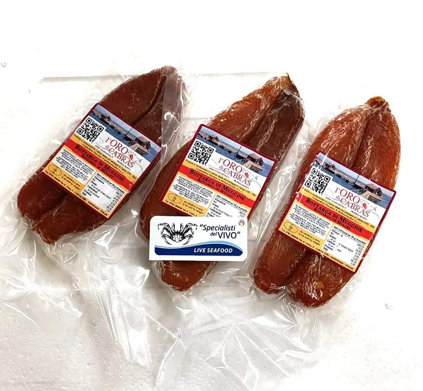 Mullet Bottarga (Vacuum-Packed Baffe)